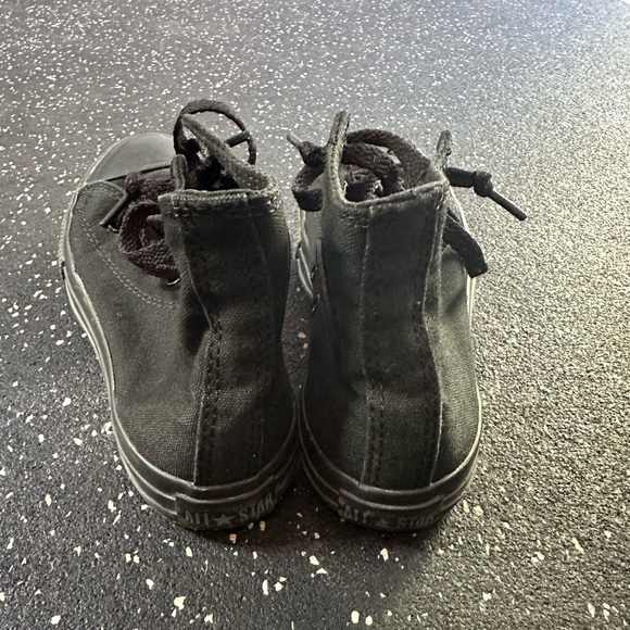 Converse All-Star Hi Sneaker - Little Kid Black Size 3 - Picture 3 of 5